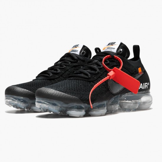 Nike Air VaporMax Off-White Black AA3831 002 Unisex Running Shoes