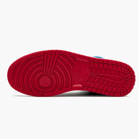 Air Jordan 1 High Og Unc To Chicago Blackdark Powder Blue Gym Red CD0461 046 AJ1 Sneakers