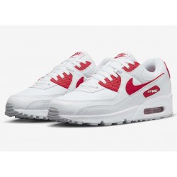 Nike Air Max 90 White Red dx8966-100