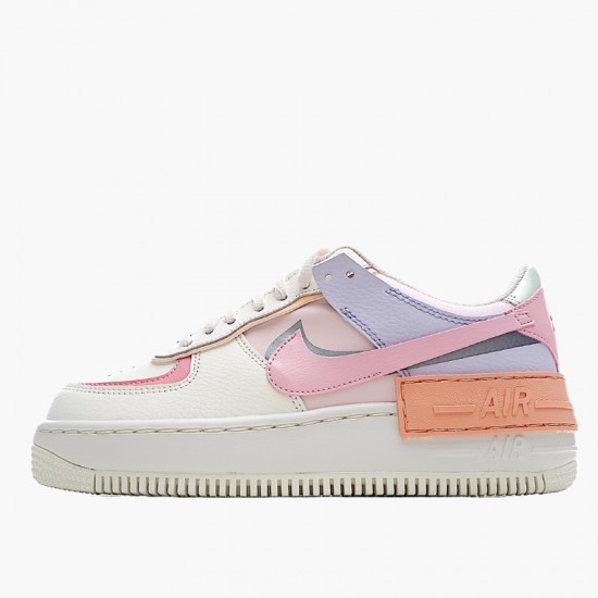 WMNS Air Force 1 Shadow Sail Pink Glaze CI0919-111 AF1 Running Shoes