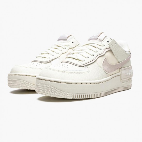 Wmns Air Force 1 Low Shadow Coconut Milk Running Shoes CU8591-102