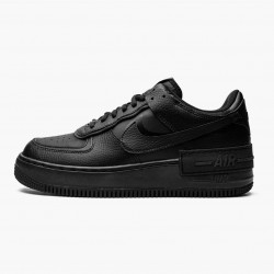Wmns Air Force 1 Low Shadow "Triple Black" Running Shoes CI0919-001