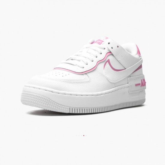 Wmns Air Force 1 Low Shadow White/Magic Flamingo Running Shoes CI0919-102